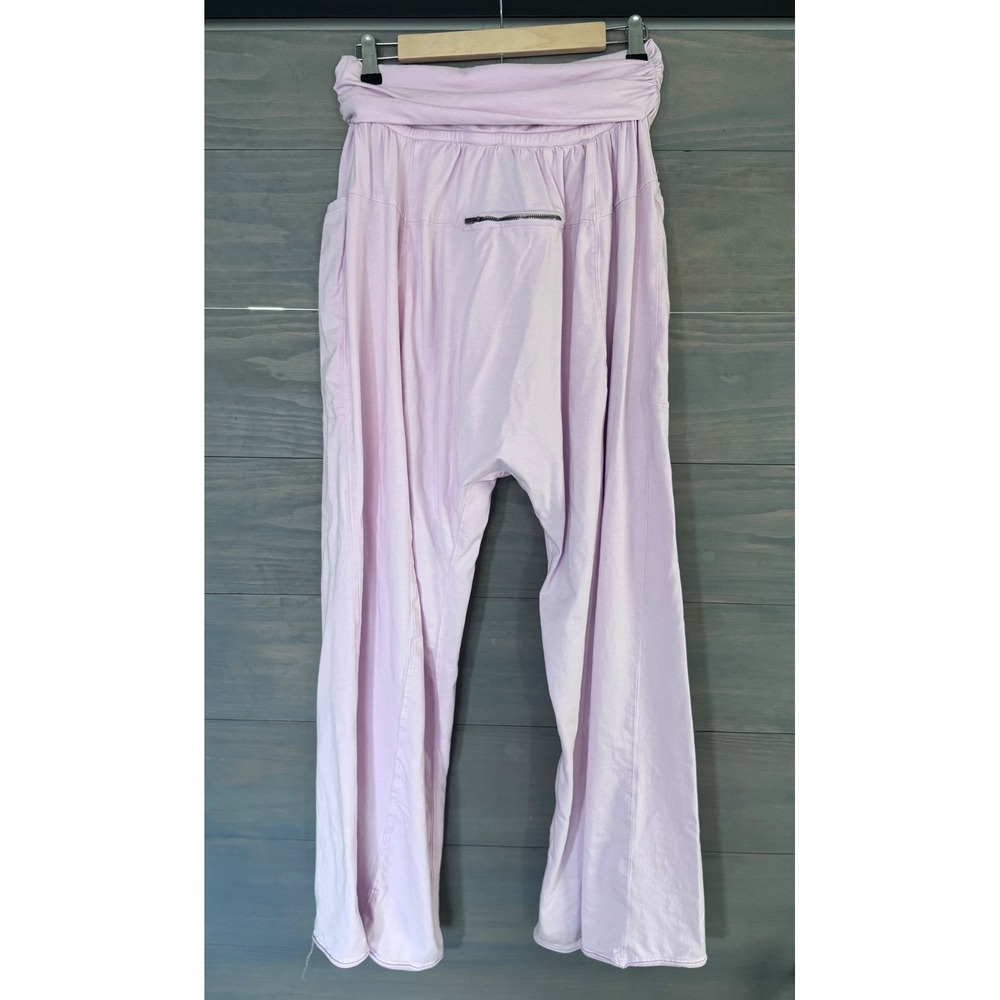 Free People Movement Hot Shot Sport Pant Size Small Pink Harem - Picture 6 of 7
